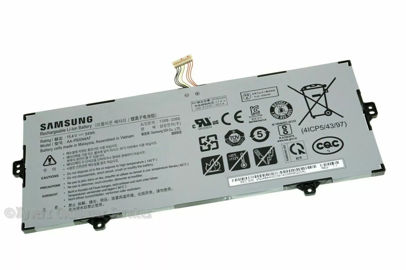 BATERIA  AA-PBSN4AF PARA SAMSUNG  NP930SBE NP930SBE-K01US NT930SBE NP730QCJ