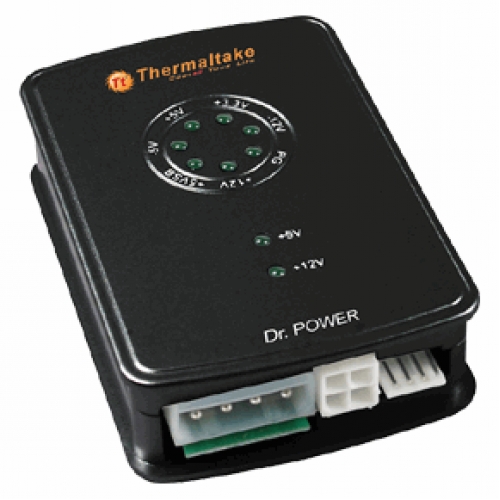 THE CA DR POWER A2358 PROBADOR DE FUENTES DE PODER MOLEX FLOPPY  S-ATA, P4, 20-PIN, 24-PIN