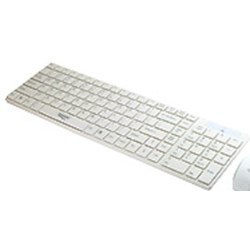 BTC KB WK718 TECLADO SLIM TIPO MAC USB COLOR BLANCO