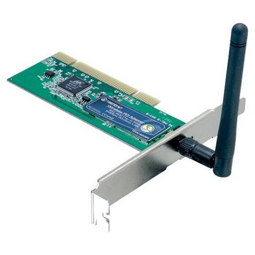 TRENDNET NP TEW-703PI TARJETA DE RED PCI INALAMBRICO N 150 MBPS 1 ANTENA DESMONTABLE 2 DBI