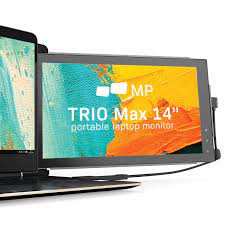 Mobile Pixels Trio Max Portable Monitor, 14" Full HD IPS Dual Triple Monitor for laptops, USB C/USB A Portable Screen