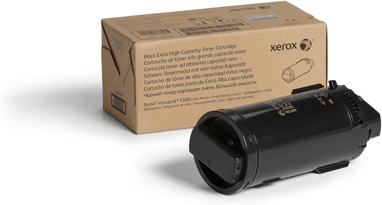 Xerox Black Extra High Capacity Toner Cartridge (106R03919) - 16,900 Pages for use in VersaLink C600