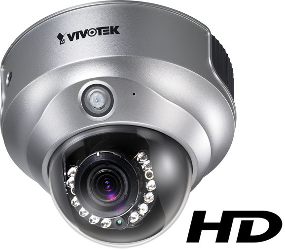VIVOTEK FD8161- CAMARA IP DOMO HD/ MEGAPIXEL 2MP/ H264/ CMOS/LENTE DE 3 A 9 MM/ IR 15 M/ AUDIO/ POE
