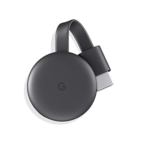 Google - Chromecast, dispositivo de transmisión con cable HDMI, transmite espectáculos, música, fotos y deportes de tu teléfono a tu televisor