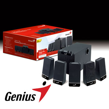 BOCINAS GENIUS SW-N5.1 1100