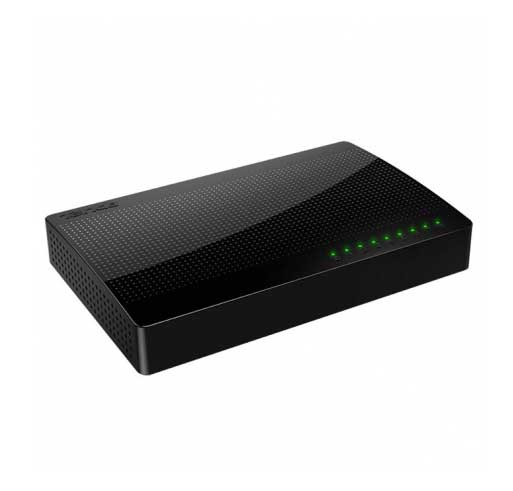 NP TENDA SG108 Switch de escritorio Gigabit de 8 puertos SG108, Puertos de negociaciÃ³n automÃ¡tica de 8 * 10/100 / 1000Mbps, Auto MDI / MDIX, el control de flujo para dÃºplex completo y contrapresiÃ³