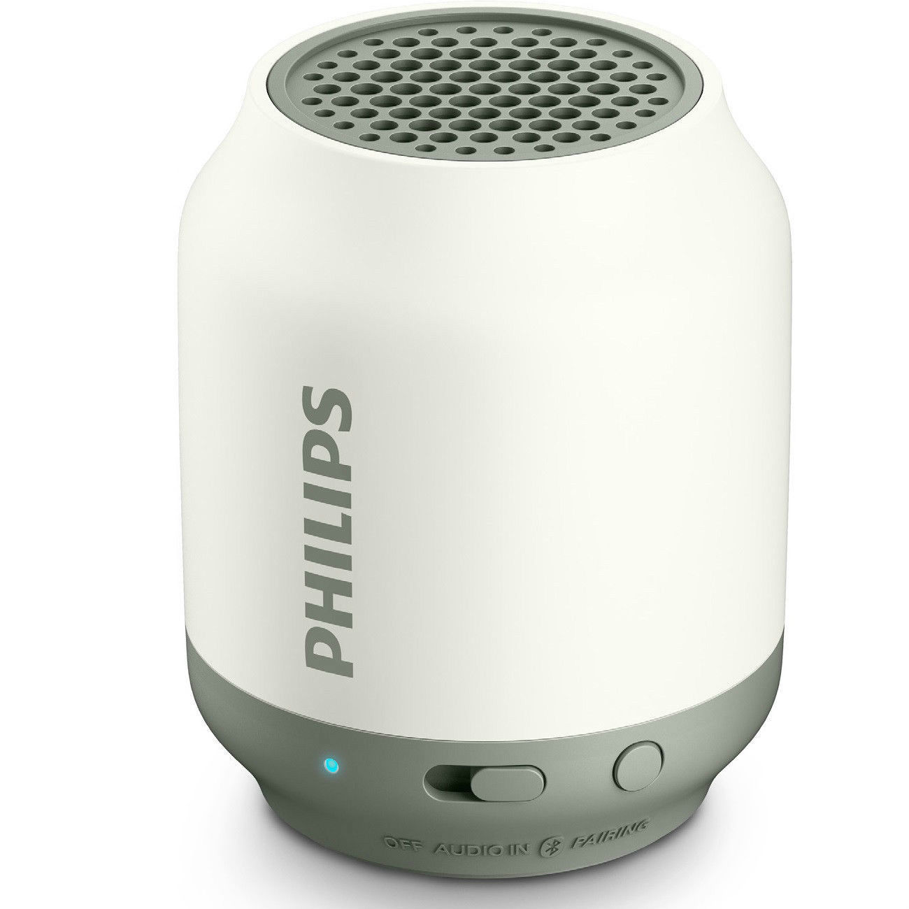 Philips BT50W wireless portable speaker Bluetooth Rechargeable 2W BT50 White