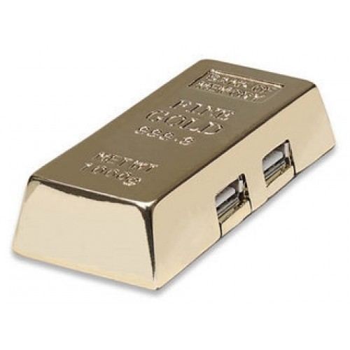 CONCENTRADOR HUB MANHATTAN USB V2.0 4 PTOS ORO 161541