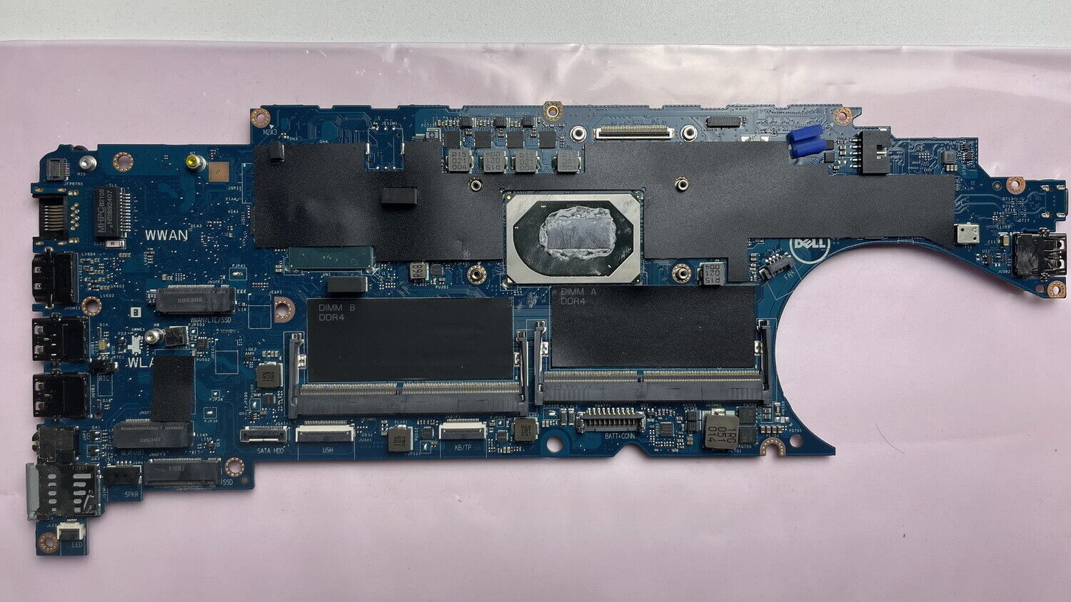 PLACA MADRE DELL LATITUDE 5411 14" I7-10850H 2,7 GHZ 4FW87 04FW87 LA-J271+++++ ( USADO)