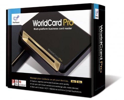 WorldCard Pro Business Card Scanner (Newest Version), Outlook Support, Multiple languages. Bundle with Hot Deals 4 Less Premium Portable Power Backup Charger for ultimate portability.
by Penpower&HD4L
