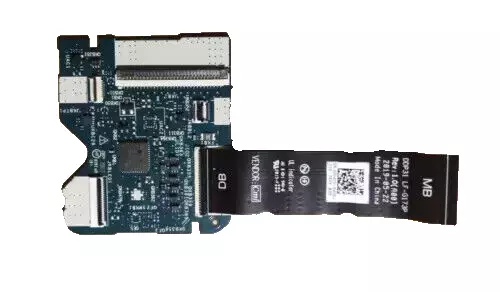 PLACA DE CONEXION 2 EN 1  OEM DELL XPS 13 7390 CON CABLE 0MYYW8 5Y4C0 LS-G173P ( USADO )