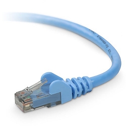 CABLE DE RED BELKIN CAT 6 UTP, RJ45 M/M, PATCH SNAGLESS, AZUL, 2.13 MTS (7 PIES)