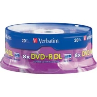 DVD+R DL 8.5GB 2.4X VBTM 20PK SP