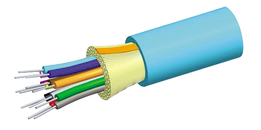 FIBRA ÓPTICA MULTIMODO 50/125 INTERNA RISER 6 FIBRAS SIN GEL