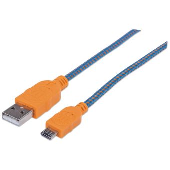 Cable Micro USB con recubrimiento textil