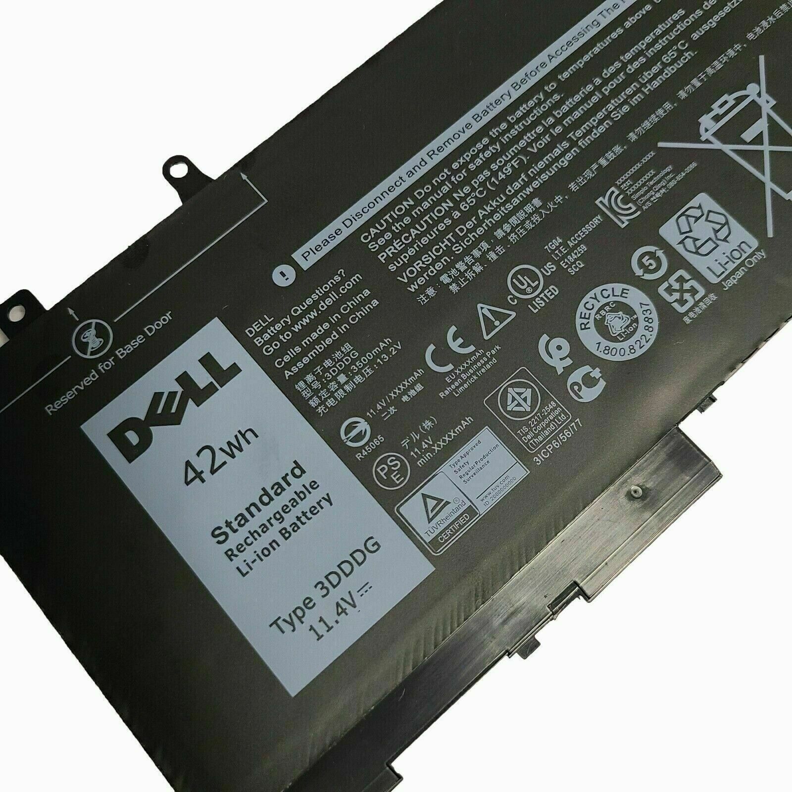 Batería 3DDDG para Dell Latitude 5280 5290 5480 5490 E5280 E5480