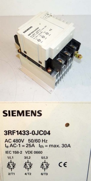 3RF1433-0JC04 Siemens - Contactor