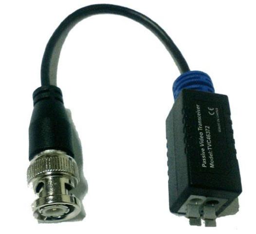 SAXXON uVPB100LI- TRANSCEPTOR PASIVO PIG TAIL INDIVIDUAL/ ALCANCE HASTA 300MTS A COLOR