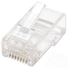 INTELLINET PLUGS MODULARES RJ-45, CAT6, BOTE CON 100 PIEZAS