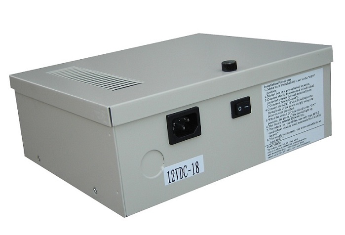 TVC F12V10A09P- FUENTE DE PODER 12V 10AMPERES CON DISTRIBUID