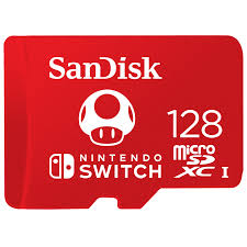 Memoria Flash SanDisk para Nintendo Switch, 128GB MicroSDXC Clase 3