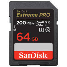 MEMORIA SANDISK 64 GB EXTREME PRO TARJETA DE UHS-I SDXC