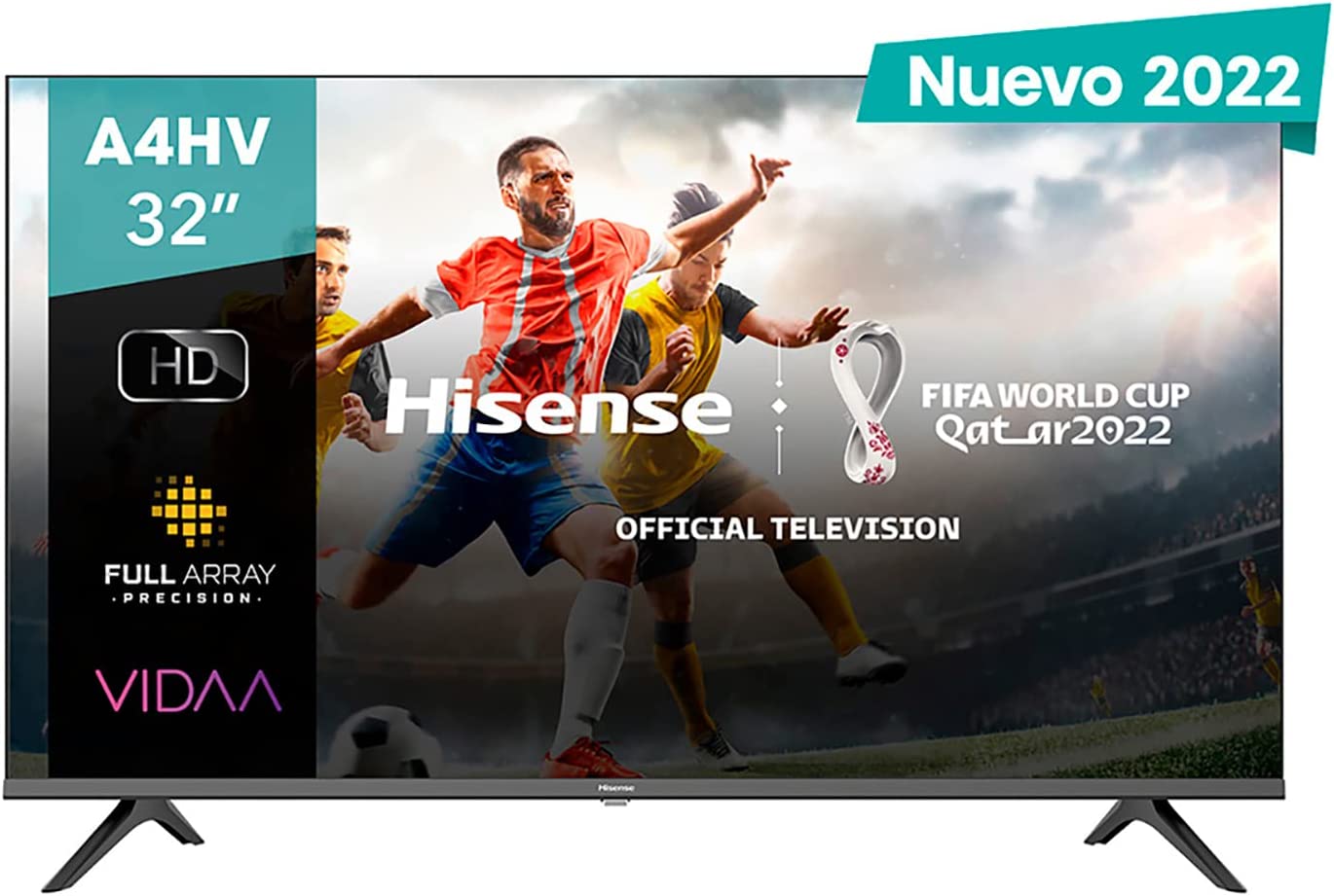 Hisense Pantalla 32" HD Smart TV 32AHV VIDAA U (2022)