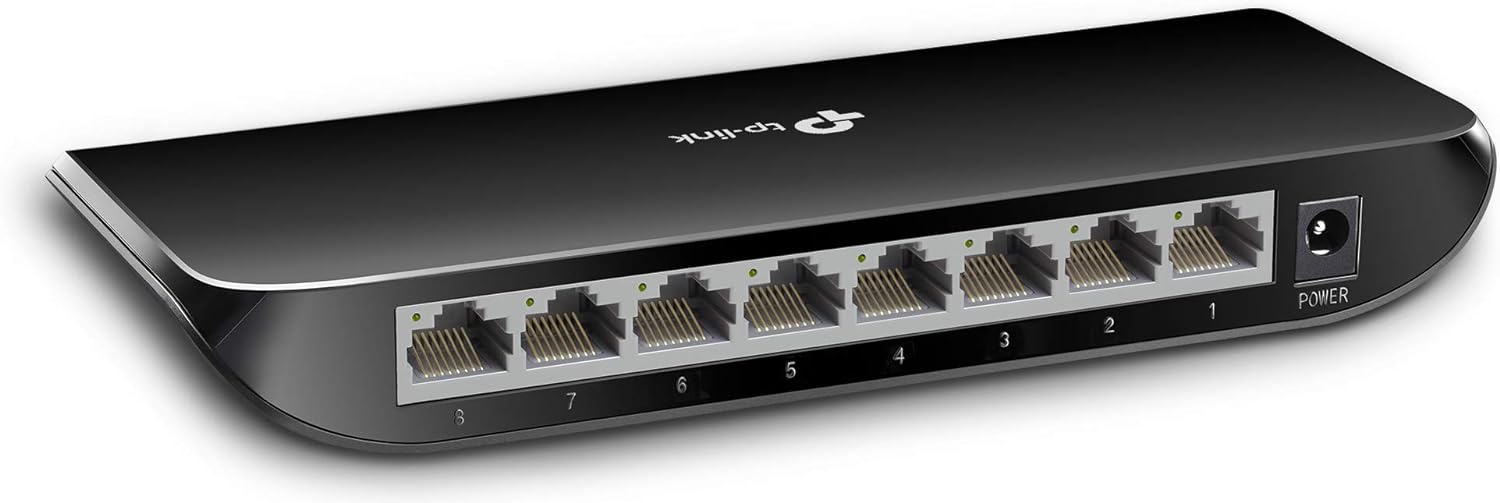 TP-LINK TL-SG1008D GIGABIT SWITCH DE 8 PUERTOS DE ESCRITORIO