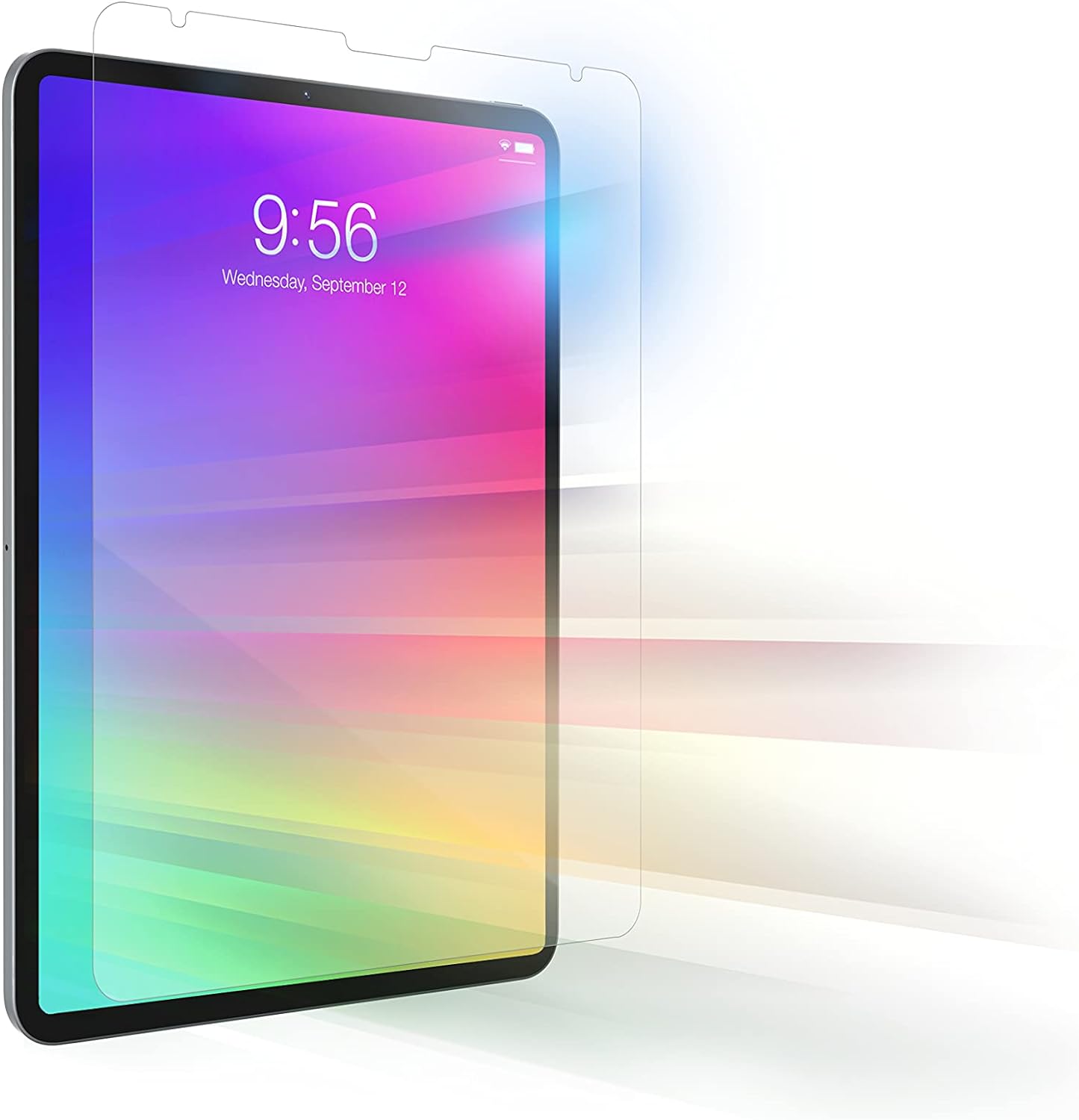ZAGG InvisibleShield Glass+ Vision Guard Plus – Bloquea la luz azul visible de alta energía (HEV) y el 99% de la luz UV de tu dispositivo – Hecho para Apple iPad Pro de 11 pulgadas (4ª, 3ª, 2ª y 1ª generación) y iPad Air (4.ª generación)