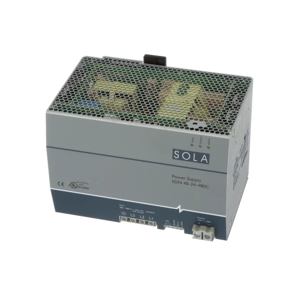 SOLA HD SDN40-24-480C FUENTE DE ALIMENTACION AC-DC, 24V, 40A,SERIE DE  320-540 VAC 3-PH, INCLUIDO DE   SDN