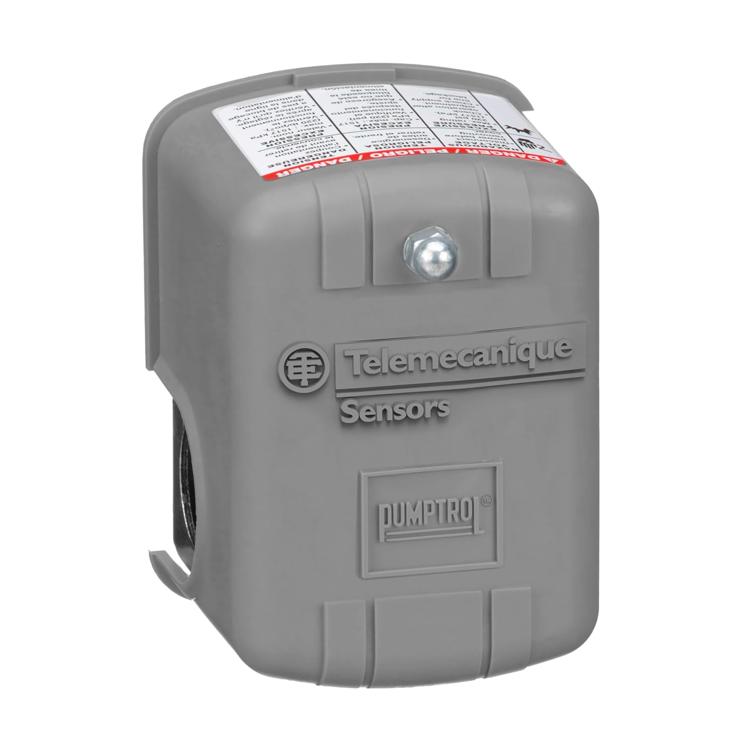 SQUARE D BY SCHNEIDER ELECTRIC 9013FYG2J25 INTERRUPTOR DE PRESIÓN DE BOMBA DE AIRE, NEMA 1, AJUSTE DE PRESIÓN DE 60-80 PSI, CORTE DE 20-65 PSI, DIFERENCIAL AJUSTABLE DE 15-30 PSI