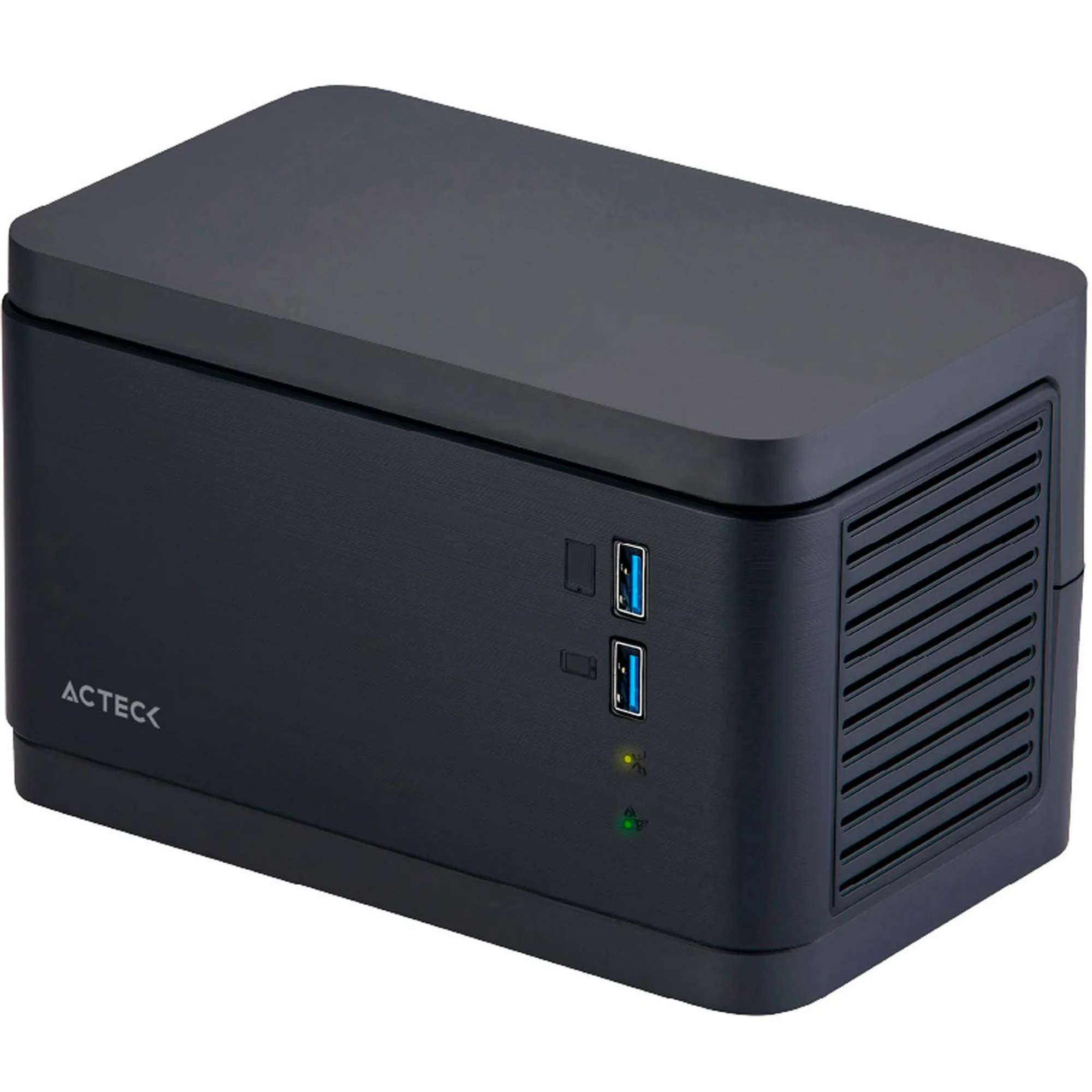 Regulador de Voltaje ACTECK AC-938204. 600w, 1200va, 2 USB, 8 Enchufes