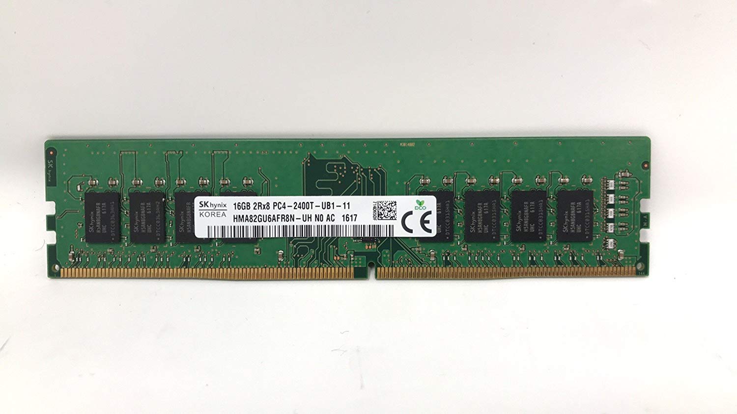 Hynix 16GB DDR4-2400 Non-ECC UDIMM Memory HMA82GU6AFR8N-UH