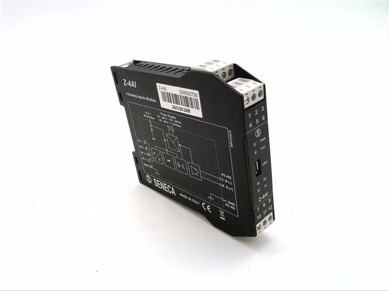 Z4AIINPUT MODULEANALOG4 CHANNEL10-40 VDC19-28 VAC50/60 HZRS485 COMMUNICATIONDIN-RAIL MOUNT