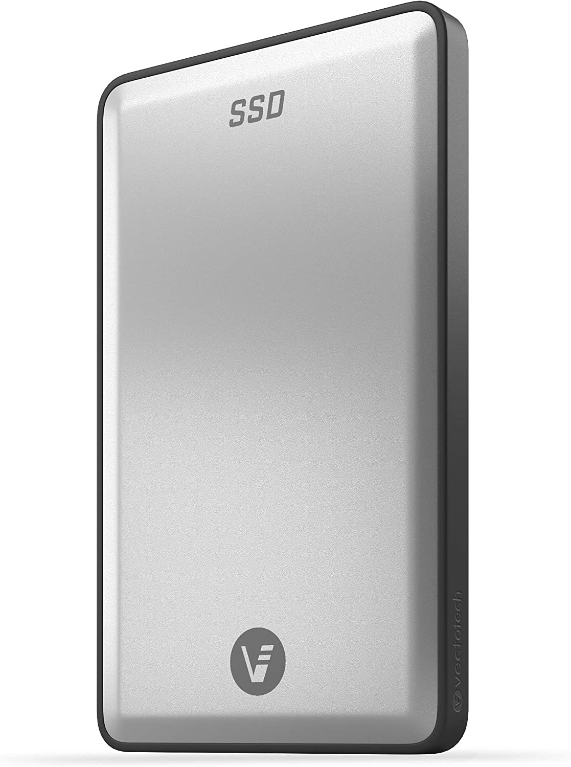 VectoTech Rapid - Unidad de estado sólido portátil SSD externo USB-C de 8 TB (USB 3.1 Gen 2) – Transferencia de datos de hasta 540 MB/s, flash NAND 3D