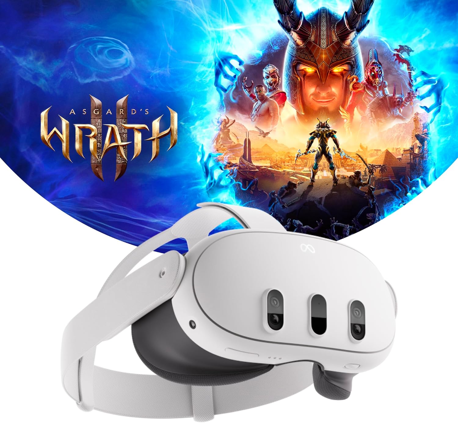 META QUEST 3 128GB— BREAKTHROUNG MIXED REALITY - POWERFUL PERFORMANCE — ASGARD S WRATH 2 BUNDLE
