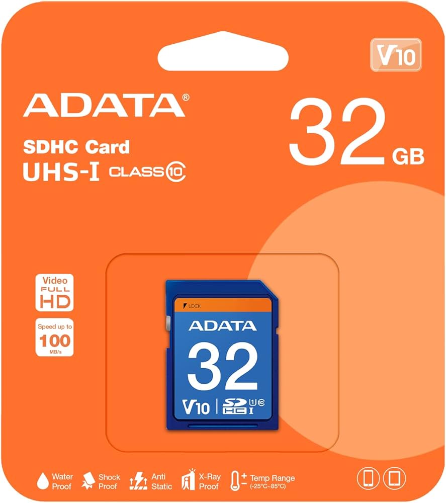 MERORIA SDHC 32 GB ADATA ASDH32GUICL10-R