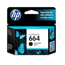 Cartucho de tinta HP 664 negra Original F6V29AL