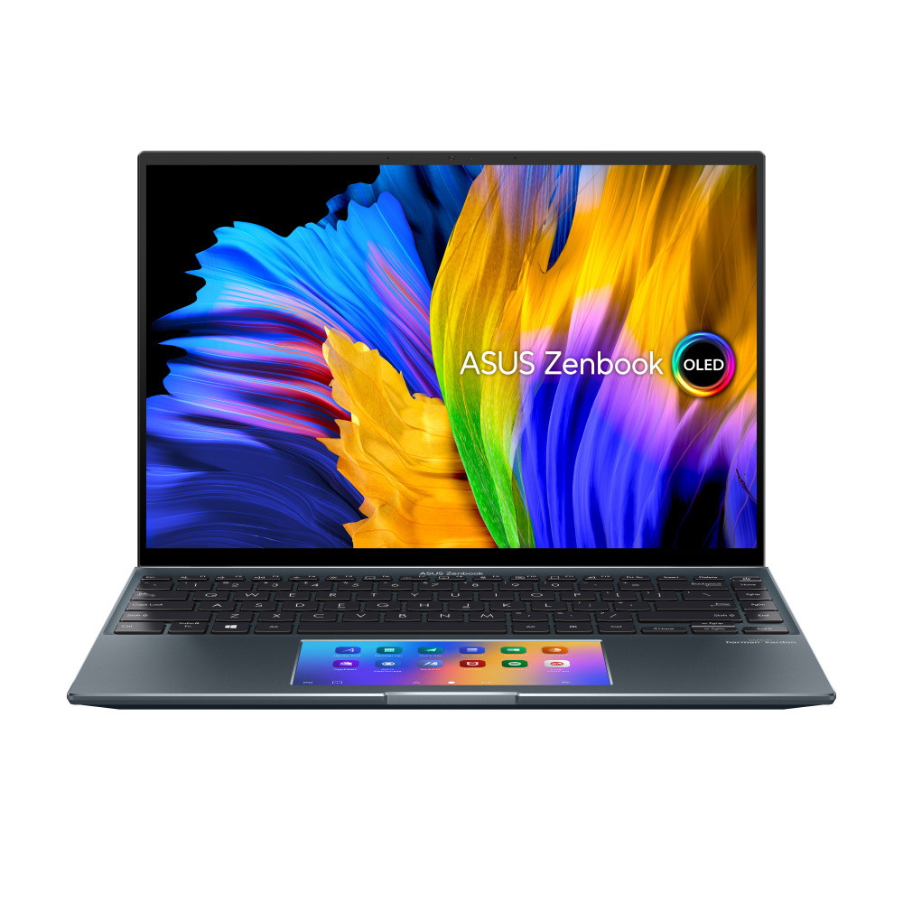 Laptop ASUS ZenBook 14X OLED 14" Quad HD, Intel Core i7-1260P 2.10GHz, 16GB, 1TB SSD, NVIDIA GeForce RTX 2050, Windows 11 Home 64-bit, Inglés, Gris