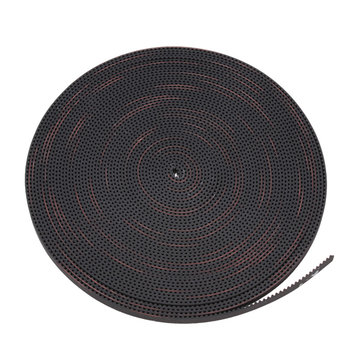 5M 2GT-6mm CINTURON DE APERTURA DE CAUCHO S2M GT2 CINTURON PARA LA IMPRESORA 3D