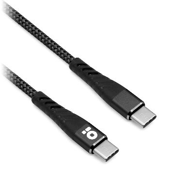 BRobotix Cable USB C Macho - USB C Macho, 1 Metro, Negro 963562