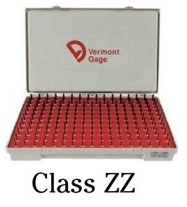 VERMONT - PIN GAGE SETS - CLASS ZZ - (METRIC) - 102200500