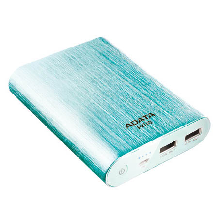 CARGADOR PORTATIL ADATA APV110 5V 10400MAH BLUE (APV110-10400M-5V-CBL)