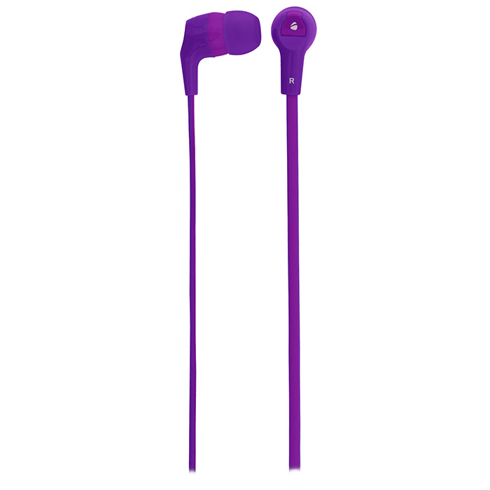 EARBUDS ACTECK HI-FI CABLE PLANO 3.5MM XPLOTION MORADO EB-800 LVEB-803