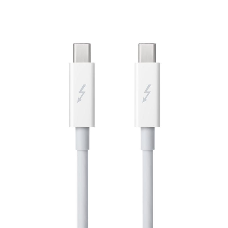 CABLE THUNDERBOLT DE APLLE (0.5M) BLANCO (MD862E/A)