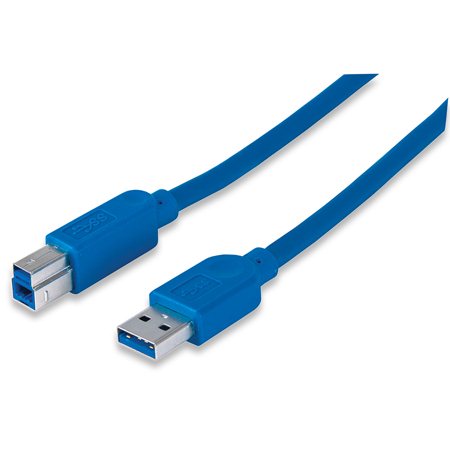 CABLE USB 3.0 MANHATTAN A MACHO/B MACHO 2M 393881