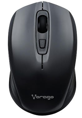 MOUSE VORAGO MO-305 INALAMBRICO 1000/1600/2400 DPI RECARGABLE NEGRO