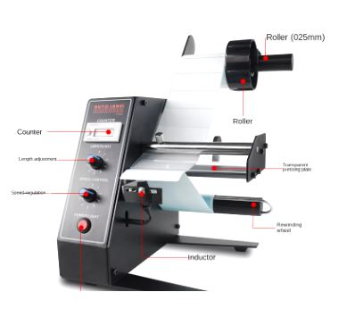 Dispositivo dispensador automático de etiquetas AL-1150D