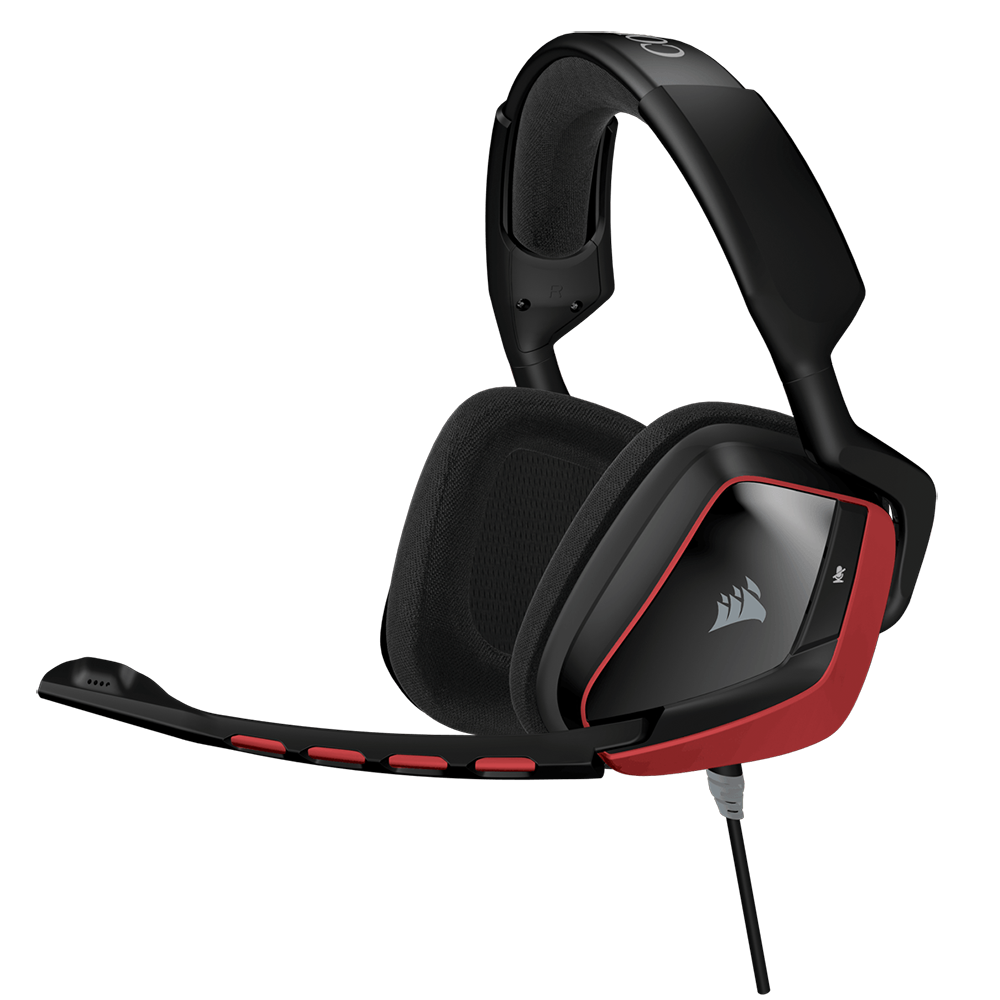 HEADSET CORSAIR VOID DOLBY 7.1 USB/3.5MM RED CA-9011144-NA