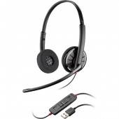 DIADEMA BINAURAL C320 PLANTRONICS BLACKWIRE (85619-02)